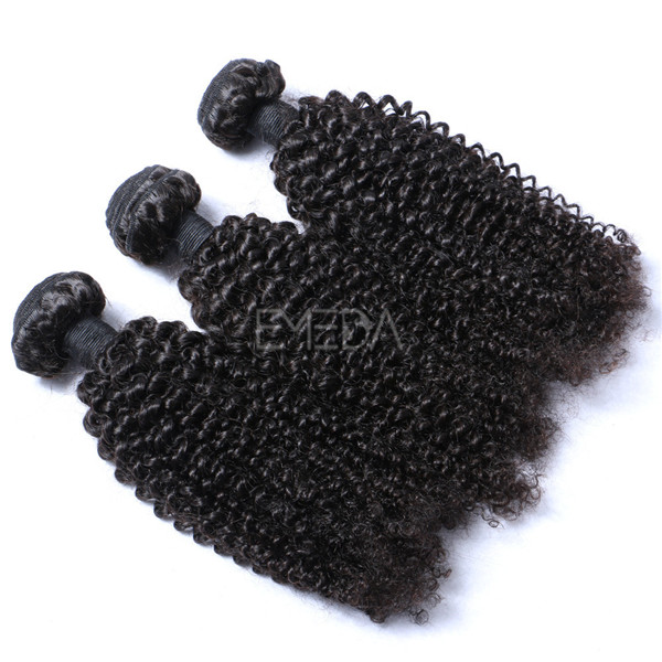 Kinky curly hair extensions for black women in stock YJ229